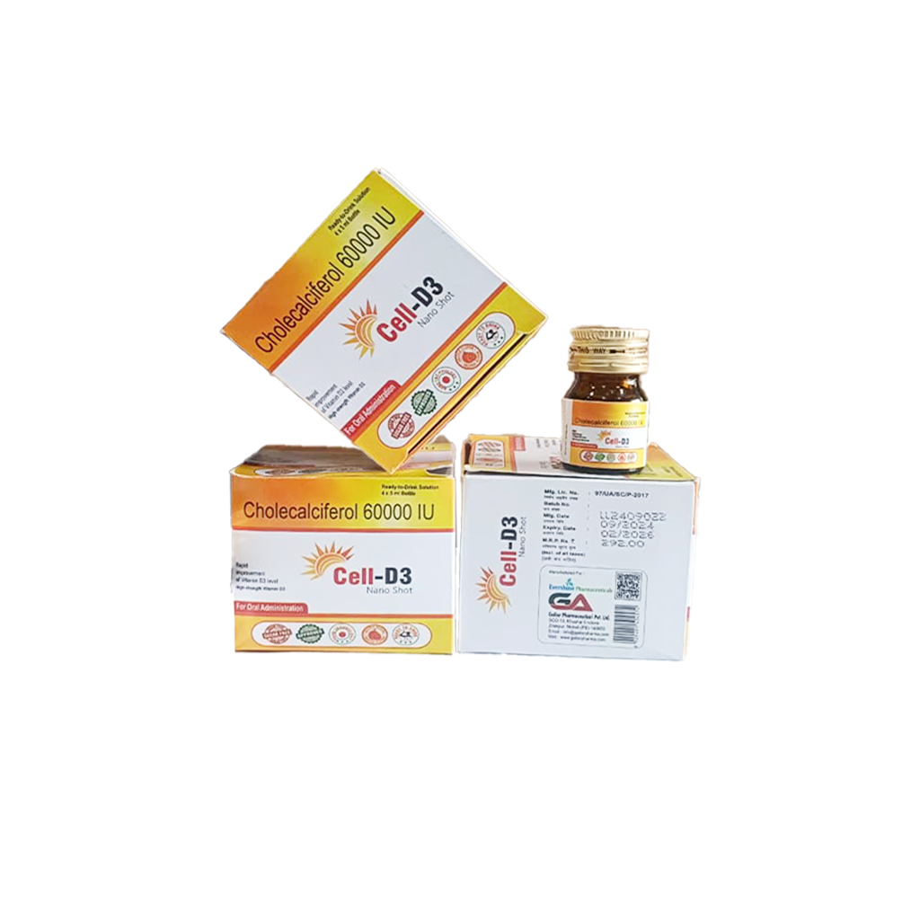 Cell D3 | Cholecalciferol 60000 IU | Main Image