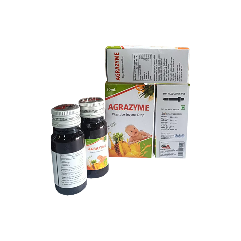 Agrazyme | Digestive Enzyme Drops | Hover Image