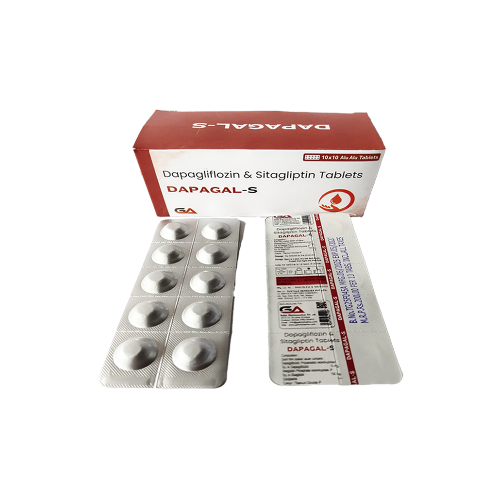 Dapagal S | Dapagliflozin + Sitagliptin | Main Image