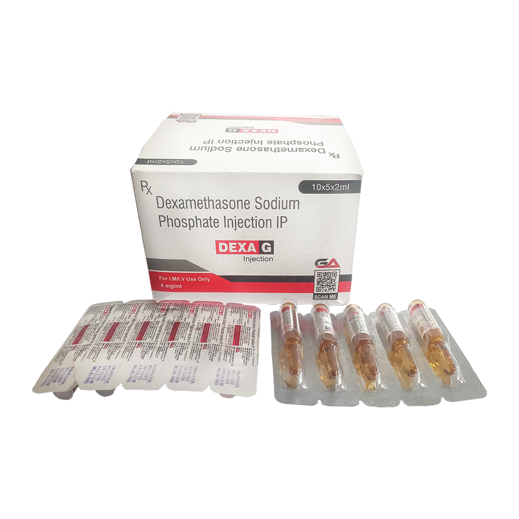 Dexa G | Dexamethasone Sodium Phosphate Injection IP | Main Image