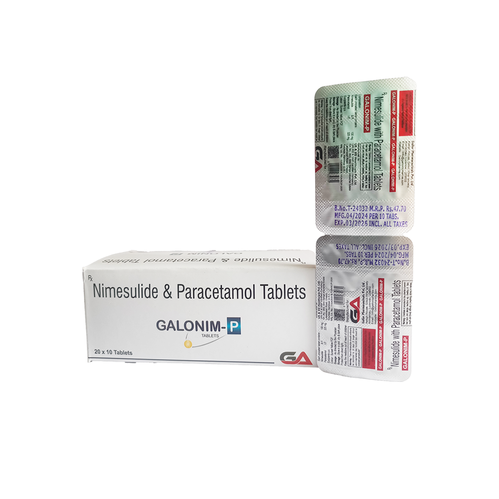 Galonim P | Nimesulide + Paracetamol | Main Image
