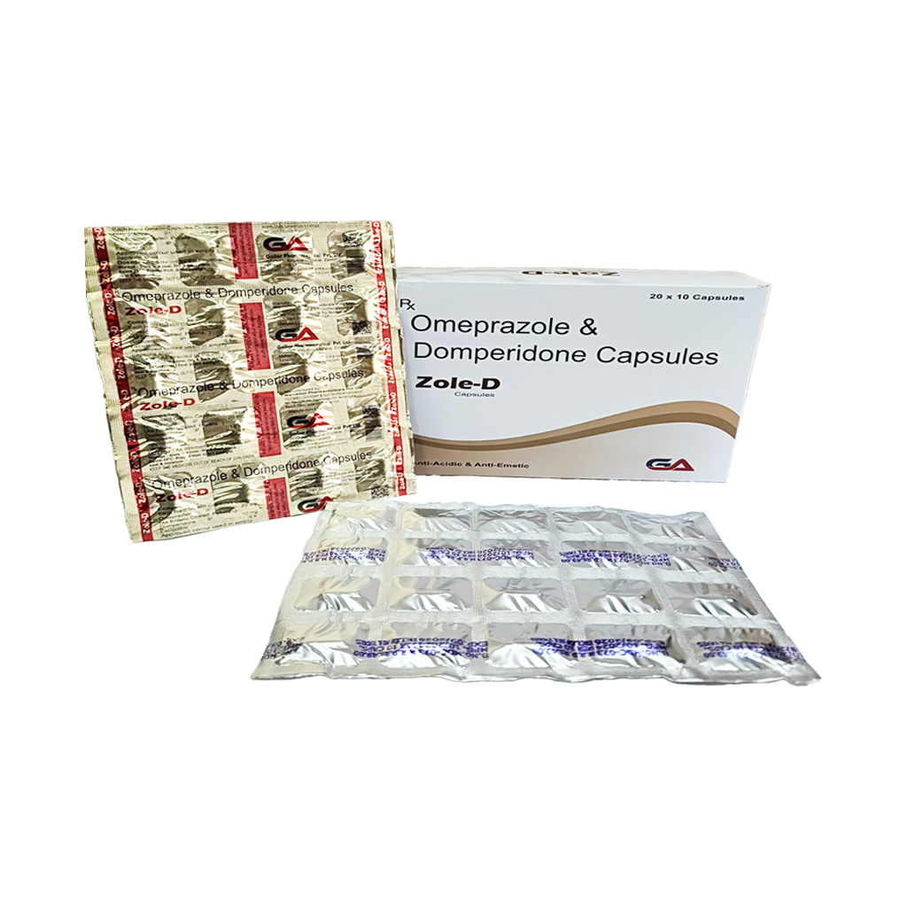 Zole D | Omeprazole + Domperidone | Main Image